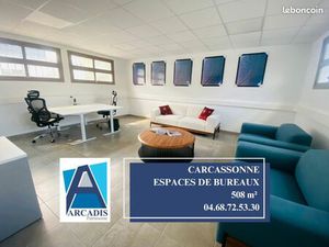 Bureaux 508 m² CARCASSONNE