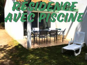 Maison 43m2 meublée 2ch dans résidence avec piscine