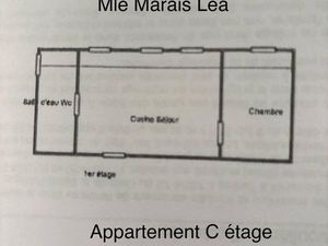 T2 Bernay location nue proche gare