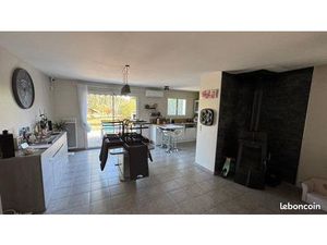 Maison 3 chambres+bureau et garage de plain-pied