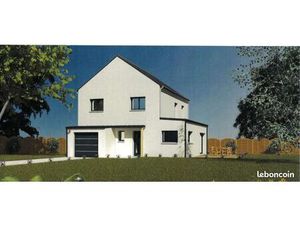 Maison en construction à vendre 127m2 + 15m2 de garage à vélo  4 chambres