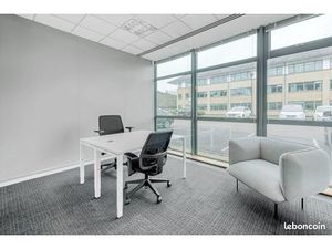 Bureau privé à louer pour 2 personnes à ROUEN  Cite Administrative