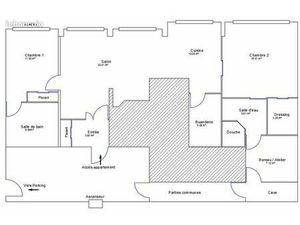 Appartement possible en colocation