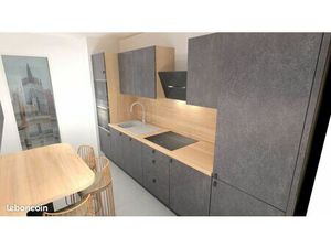 T3 prêt à vivre  lumineux  62m2  2 balcons  cave  2 Parkings