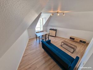 Loue Bel Appartement meublé de type T2 refait à neuf de 43m2 au sol avec jardin commun sit