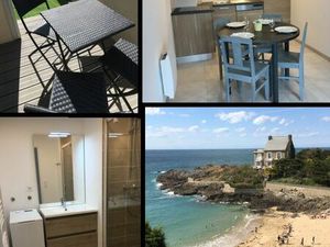 T2 Saint Malo à louer de janvier à juin