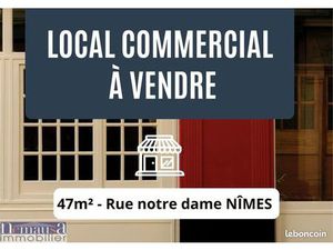 Murs commerciaux 47 m² Nîmes
