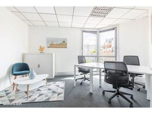 Bureau privé à louer pour 2 personnes à Levallois-Perret Anatole France