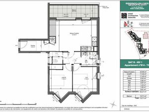 Appartement 3 pièces 62 m²