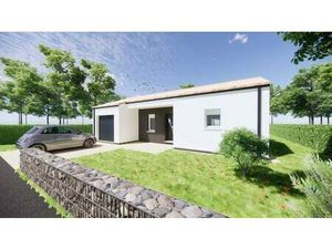 Terrain avec maison neuve à vendre