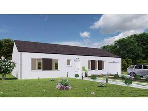 Terrain avec maison neuve à vendre