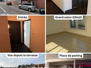 Location · 2P · 47m² · Dernier étage · Balcon · Grammont