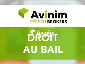 Local commercial avec bail commercial