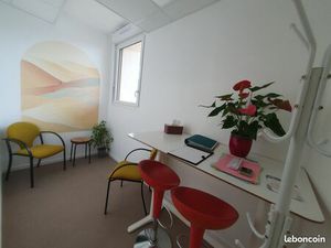 Loue bureau privé - dans espace partagé