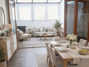 Maison de ville avec jardin garage et grand hangar 250 m2