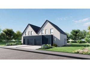 Terrain avec maison neuve à vendre