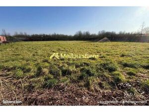 Terrain 953 m² Cobrieux