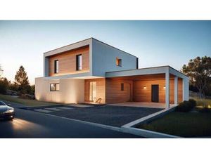 Terrain avec maison neuve à vendre