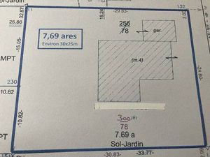 Terrain constructible à vendre