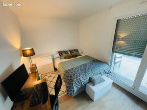 Studio cosy tout équipé 37m2 + Terrasse vue Tour Eiffel à 200m Métro 7