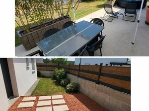 Maison meublée de plain-pied – 5 pièces – 85 m² – jardin clos – garage