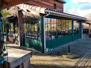 Restaurant murs et fond