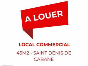 Local commercial à louer