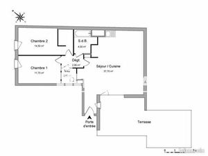 Appartement 3 pièces 73 m²