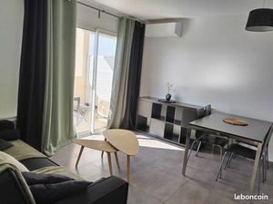 T3 meublé vue étang mer terrasse 1 stationnement