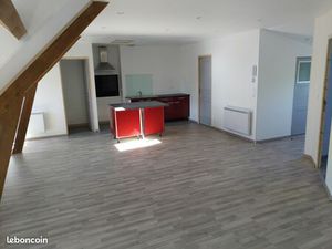 Appartement mansardé T3-80m²
