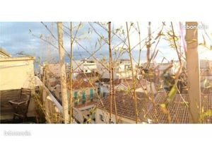 Location courte durée T2+terrasse 10m2 Palavas centre rive droite