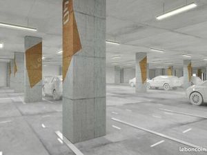 Parking fermé sécurisée en residence