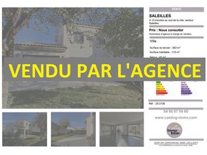 A SALEILLES UNE VILLA 3 FACES CONTEMPORAINE DE STANDING