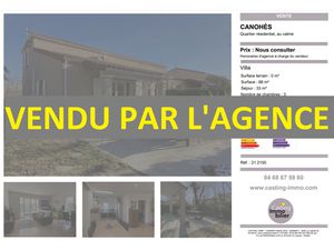 A CANOHES UNE VILLA 3 FACES AVEC JARDIN ET GARAGE