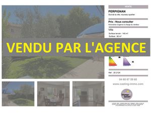 DANS UN QUARTIER RESIDENTIEL UNE VILLA ENSOLEILLEE AVEC JARD