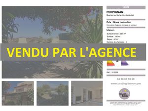 QUARTIER RESIDENTIEL AU SUD DE LA VILLE UNE VILLA AVEC PISCI