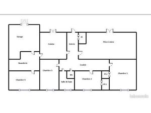 A louer Maison de plein pied dans impasse