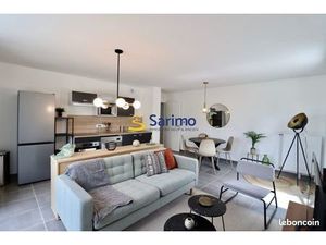 Strasbourg Robertsau 3 pièces meublé moderne avec terrasse et parking