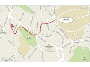 Studio 10mn à pied du campus 1