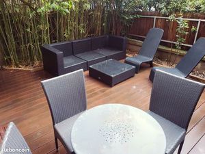 Appartement meublé Paris 13 terrasse jardin