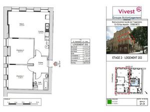 à louer Appartement 59 m² – 519 € |Metz