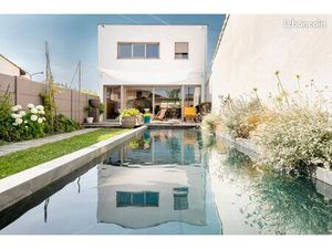 Maison d'architecte standing ossature bois Le Bouscat