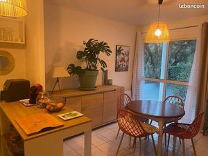 T2 à louer meublé RDC + terrasse