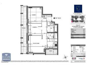 Location Appartement 3 pièces 59m² RUEIL MALMAISON 92500