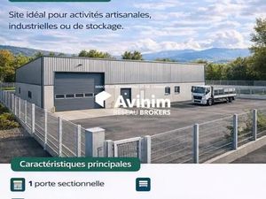 À LOUER – Ateliers d'activité 250 m²