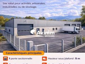 À LOUER – Ateliers d'activité 900 m²
