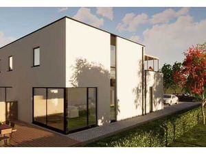 Maison 3 faç. neuve avec 3 chambres parking et jardin!PEB A+