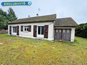 EXCLUSIVITE ! Maison de plain-pied avec 2 501 m2 de terrain