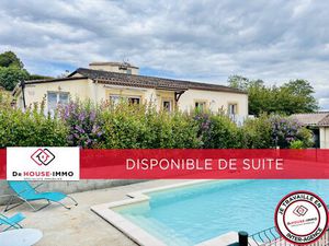 À 5 min de Bergerac – Élégante maison familiale de 7 pièces – 167 m² habitables sur parc a