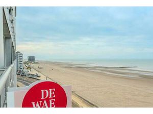 Prachtig appartement met 1 slaapkamer en frontaal zeezicht!